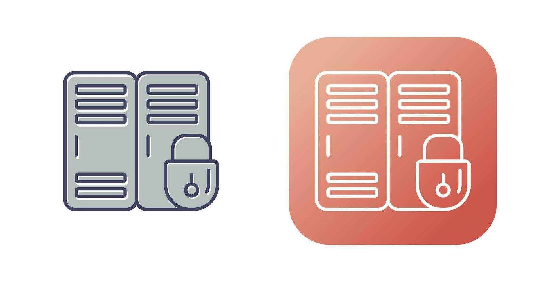 Locker Vector Icon
