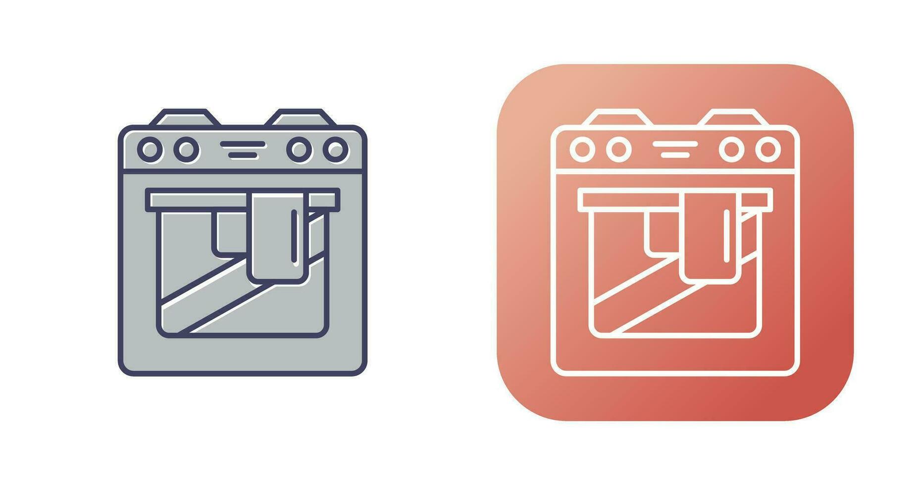 Oven Vector Icon