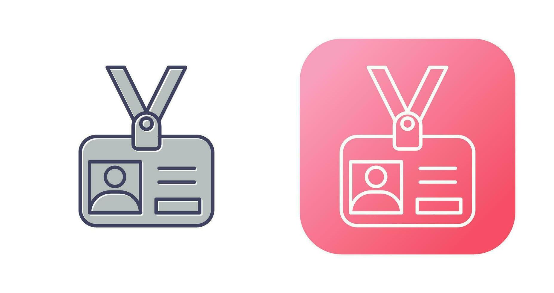 Id Card Vector Icon