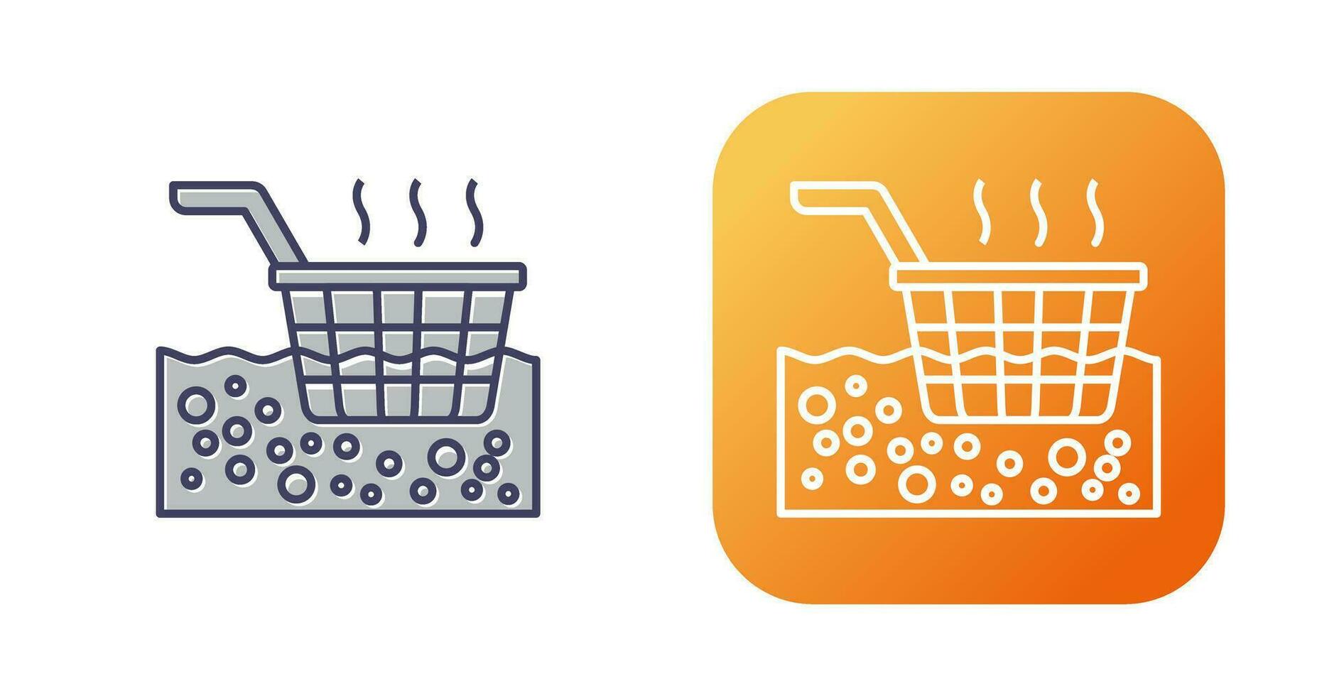 Deep Fryer Vector Icon