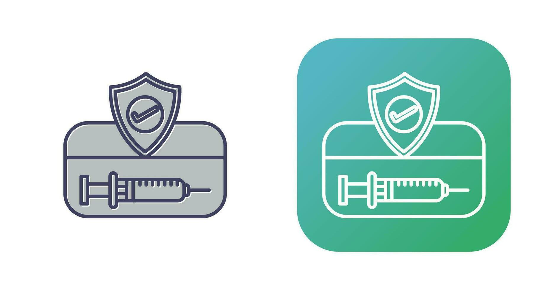 Vaccination Card Vector Icon
