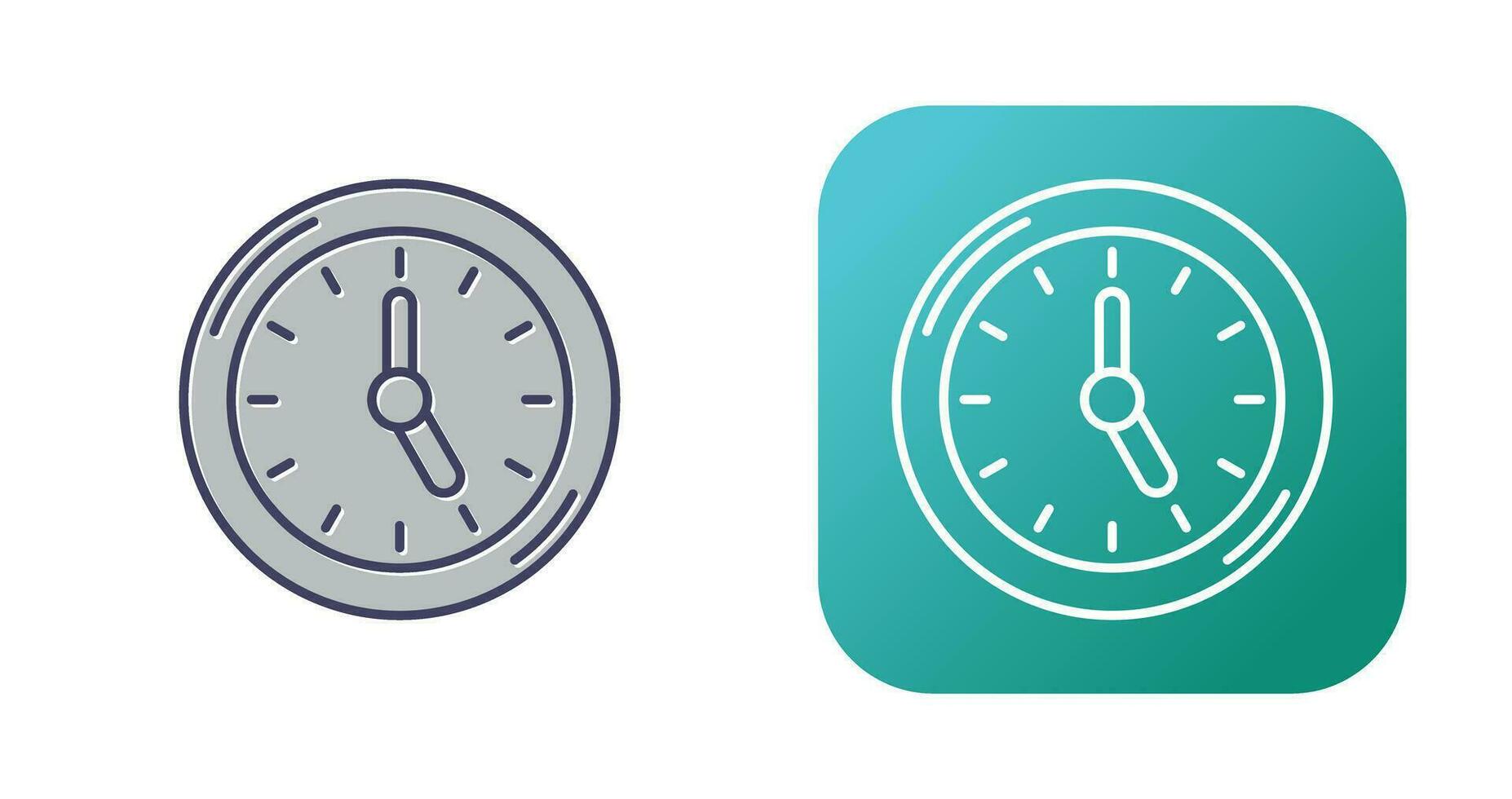 Clock Vector Icon