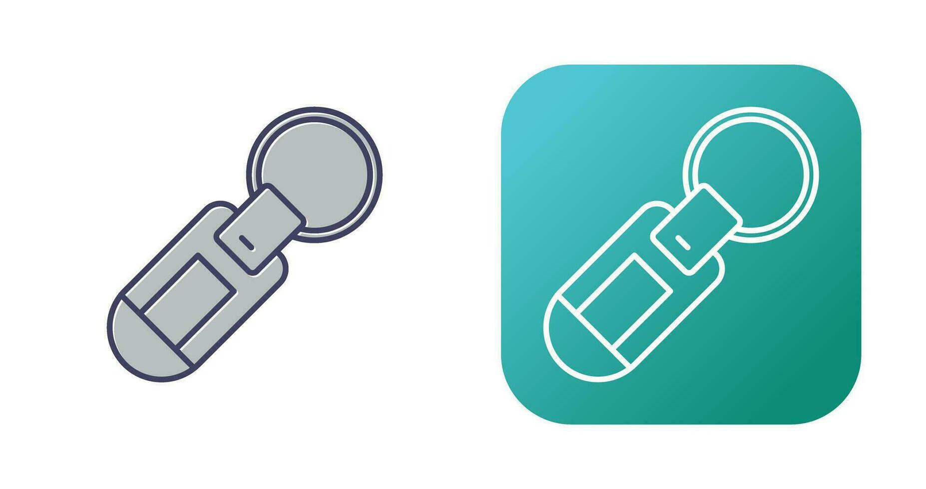 Keychain Vector Icon