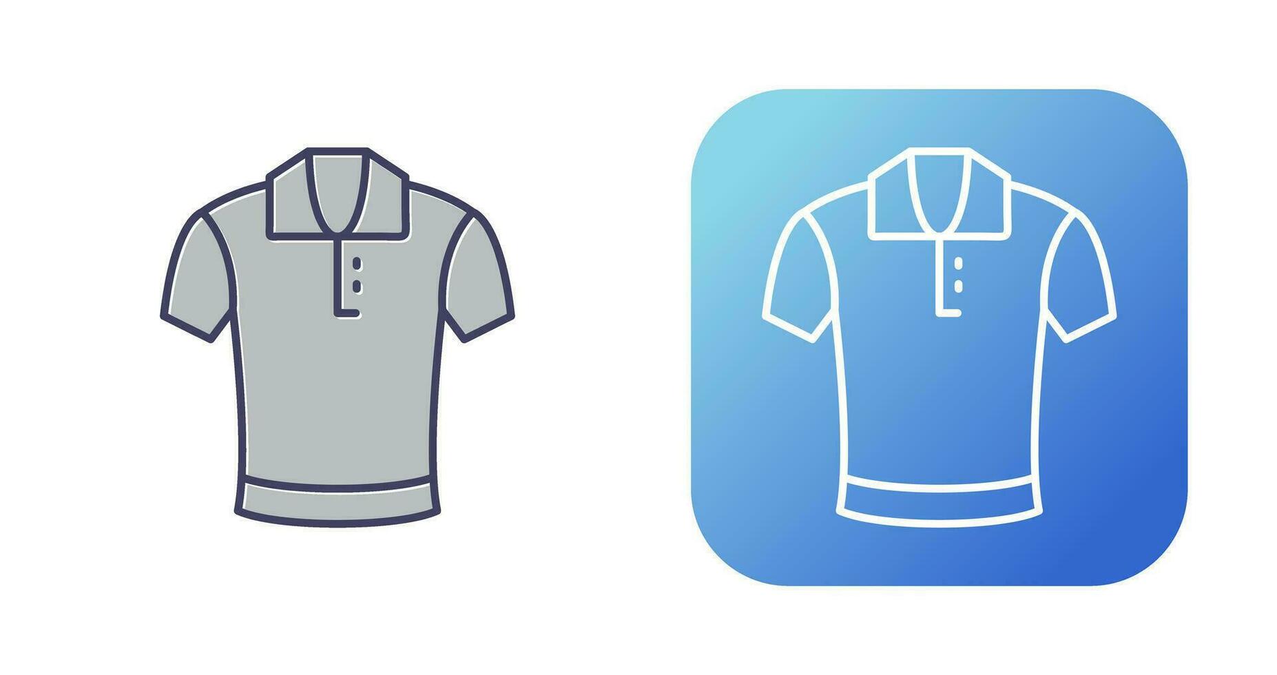 Polo Shirt Vector Icon