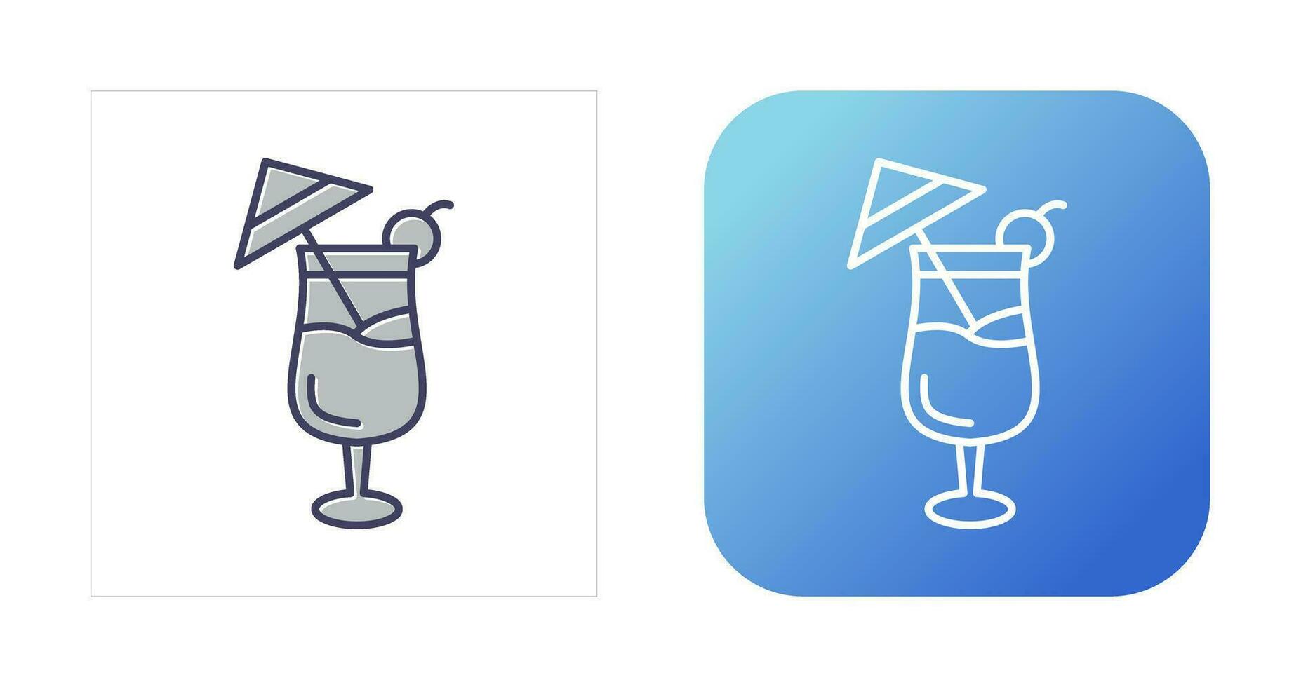 Cocktail Vector Icon