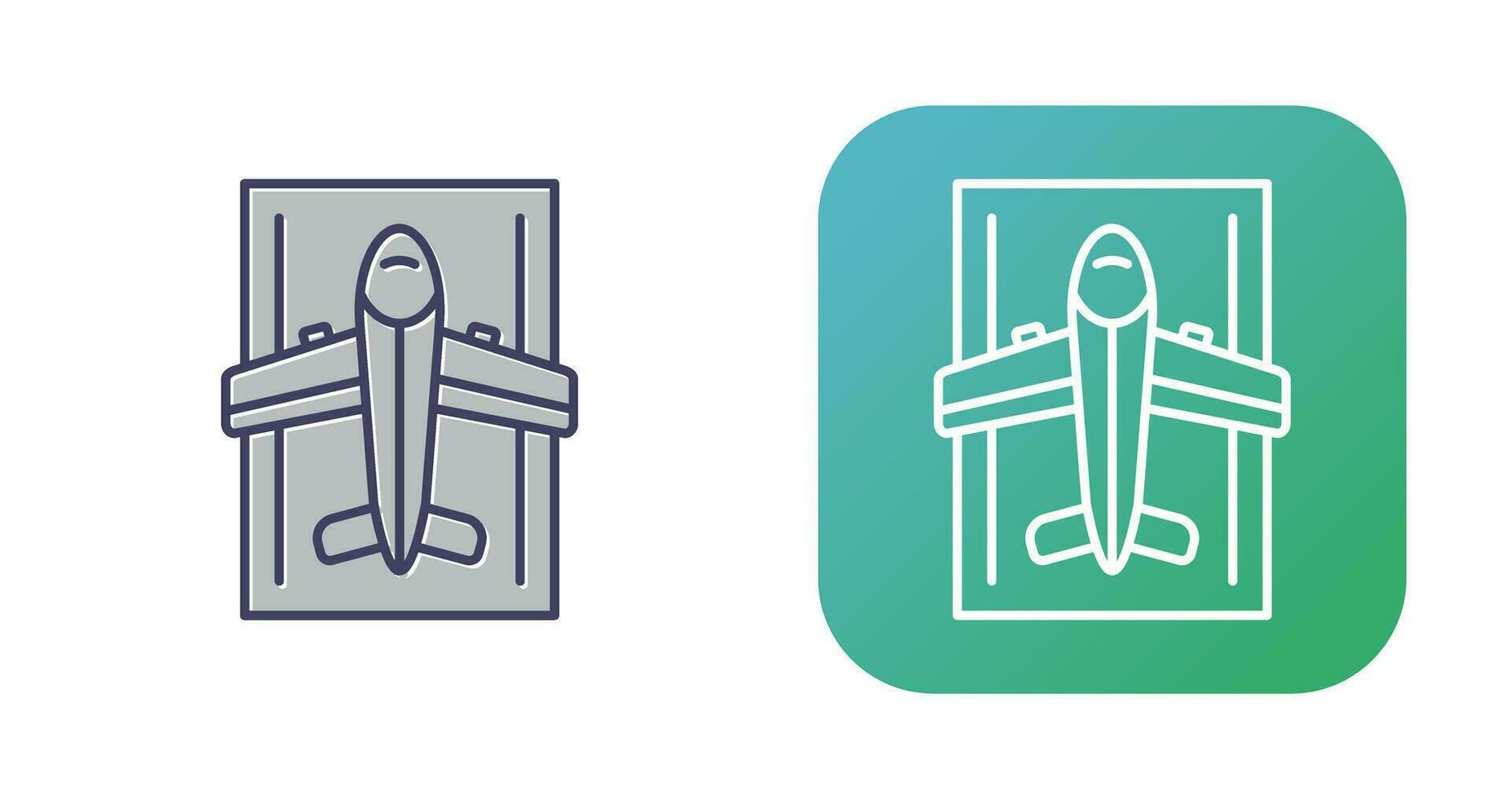 Runway Vector Icon