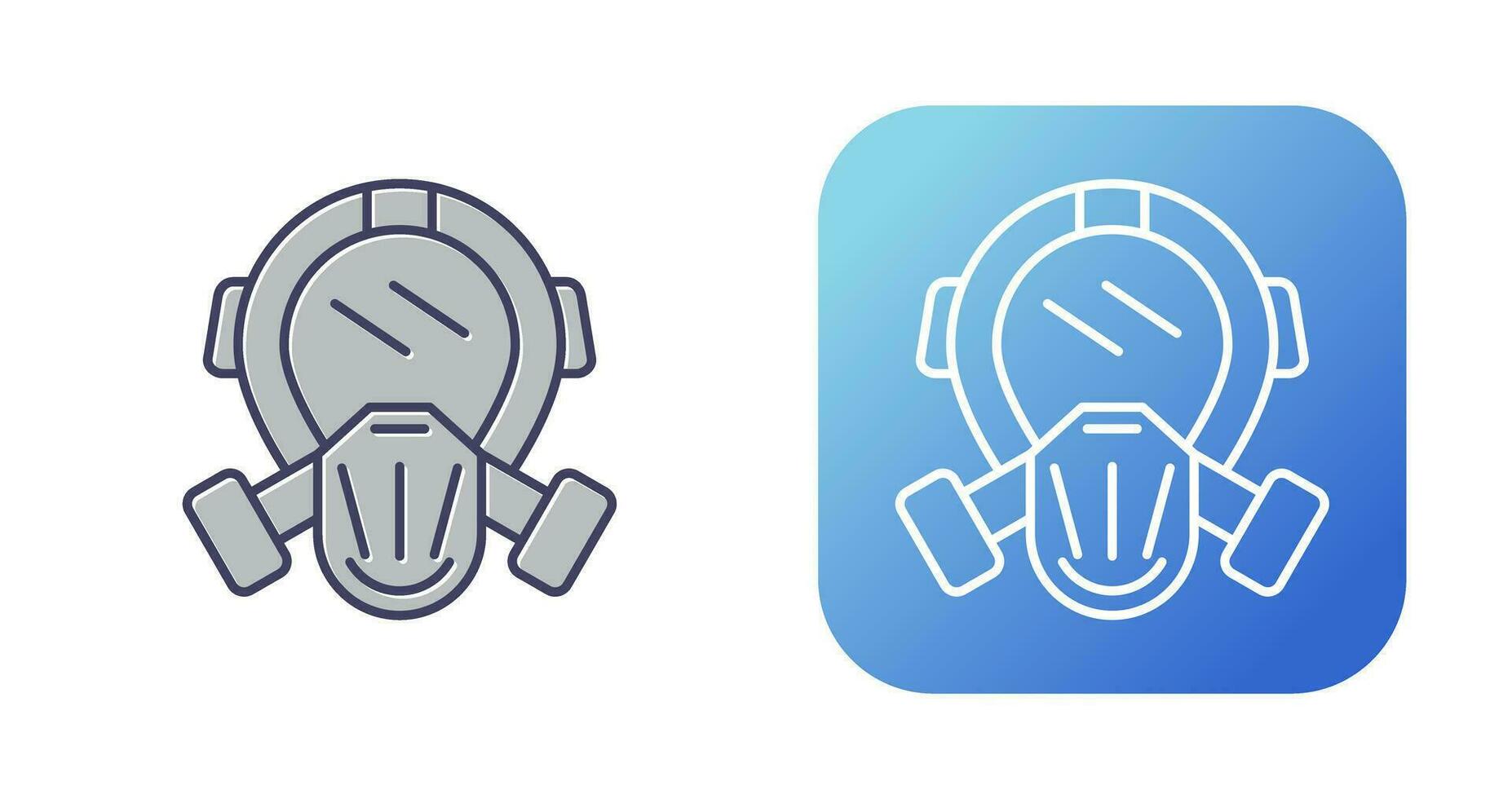 Gas Mask Vector Icon