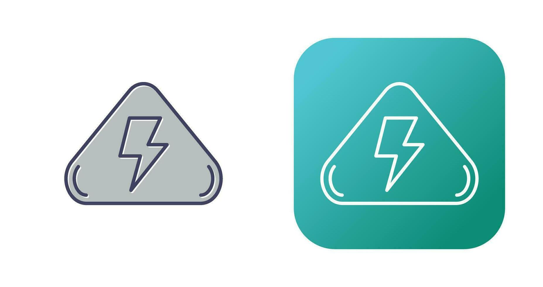 Electrical Hazard Vector Icon