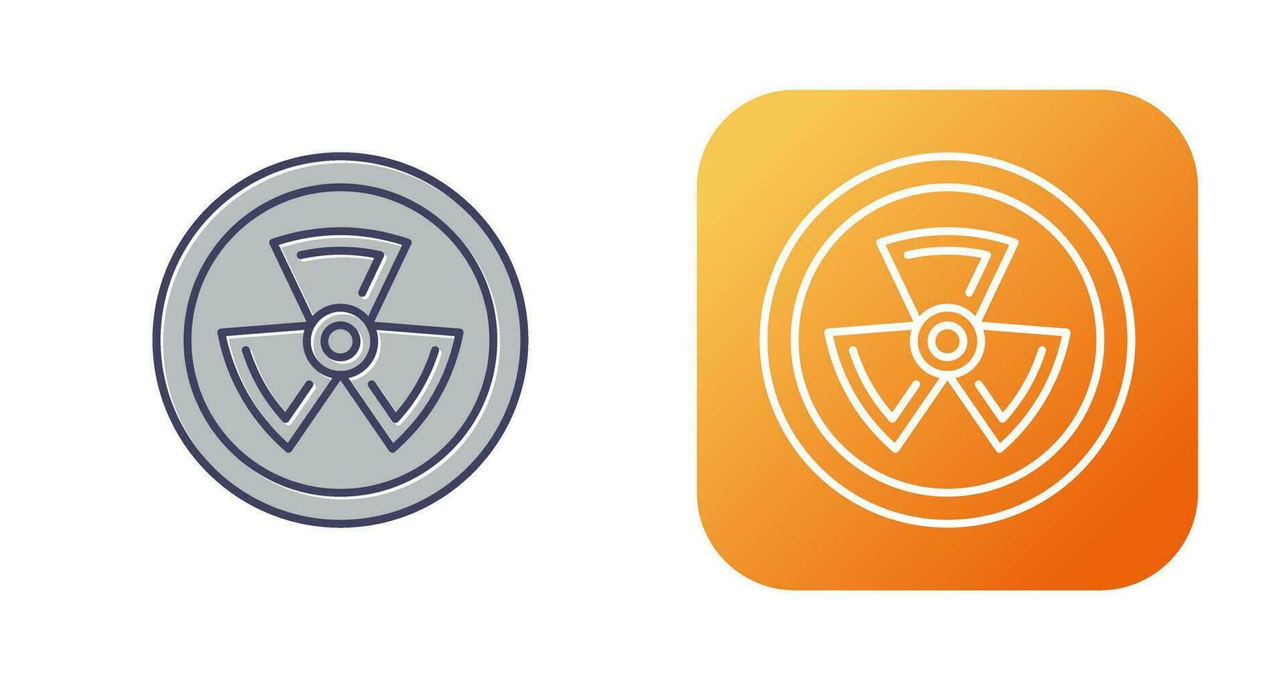 Radiation Vector Icon