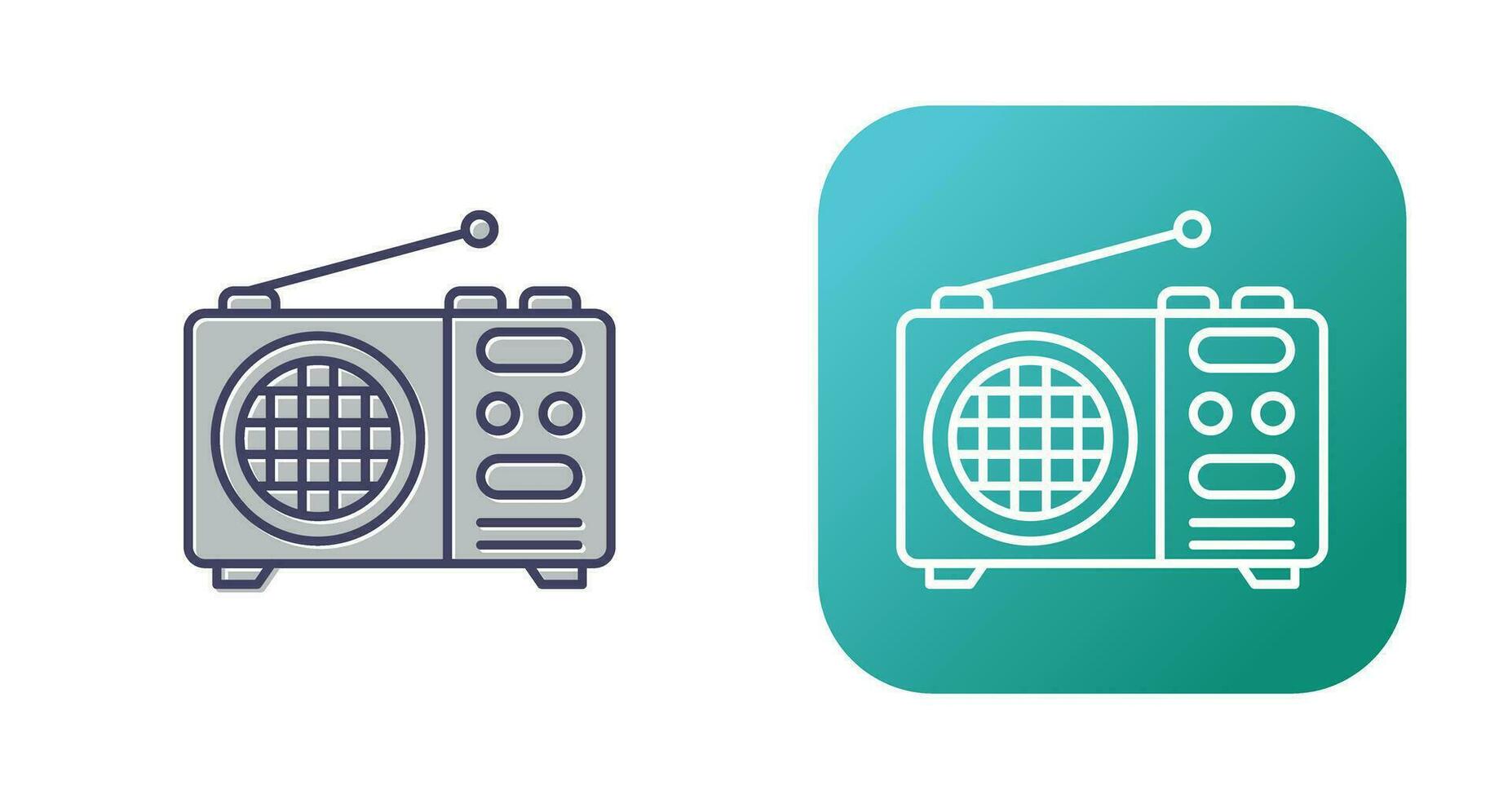 Radio Vector Icon