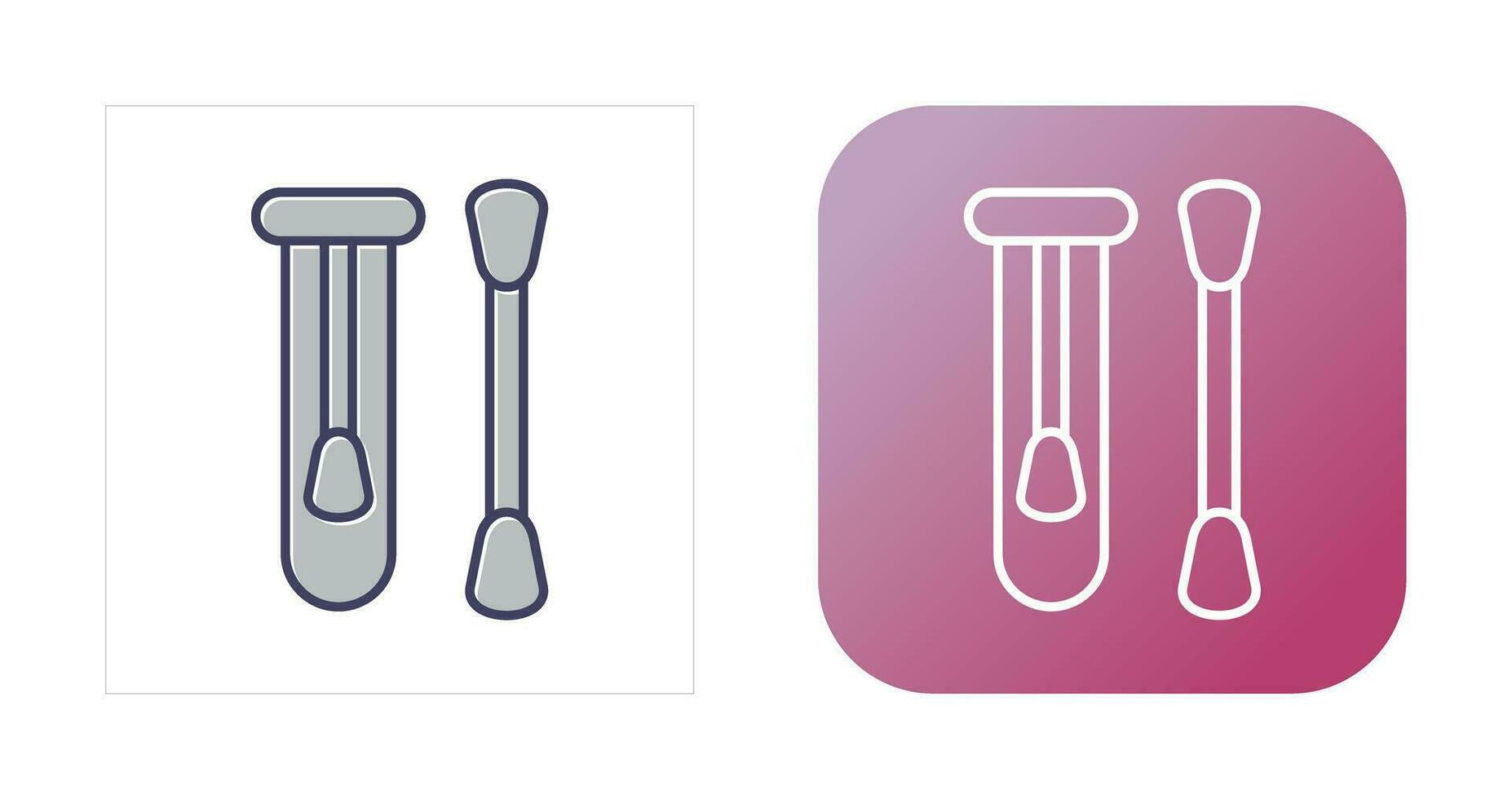 Cotton Swabs Vector Icon