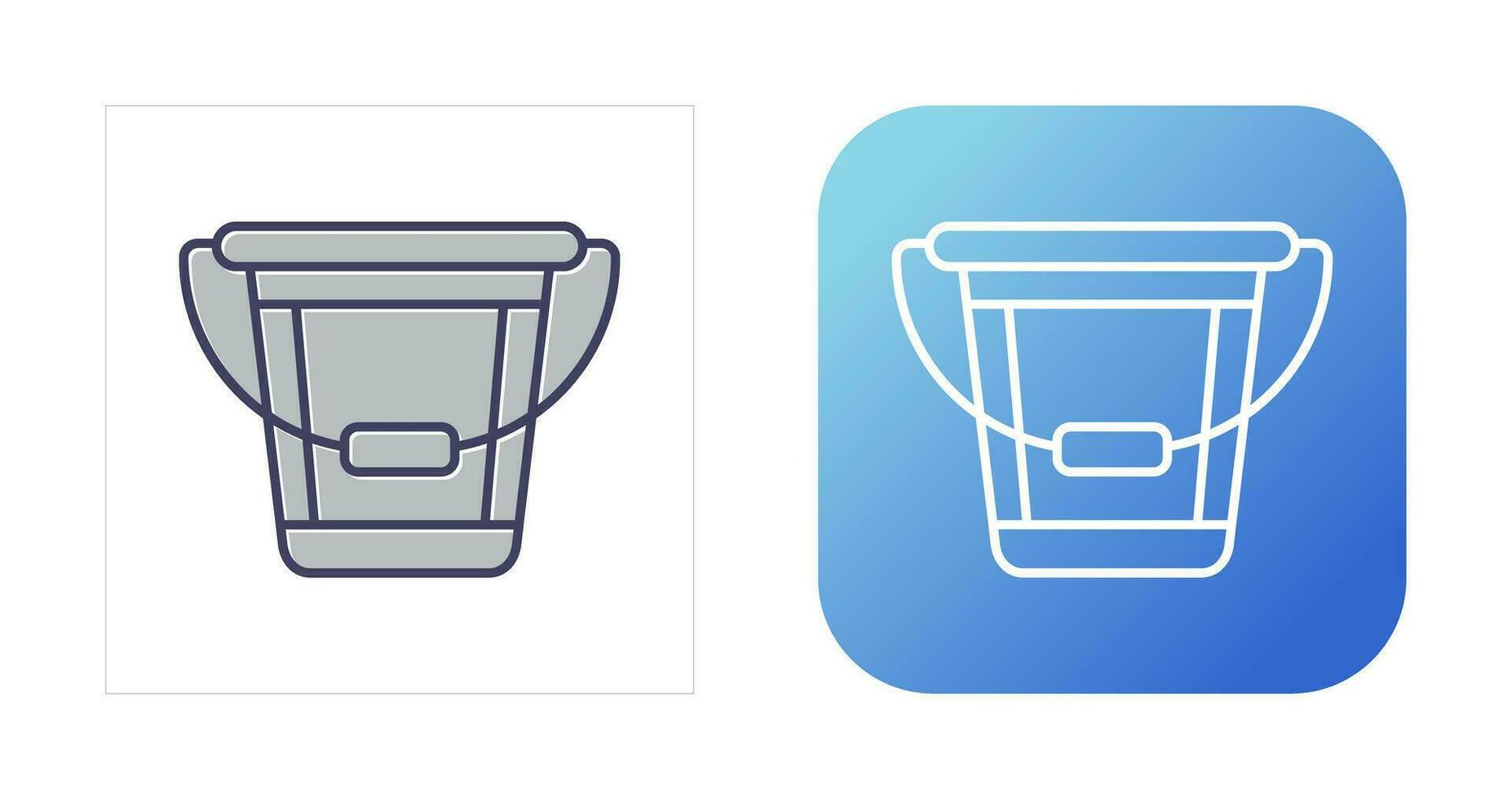 Bucket Vector Icon