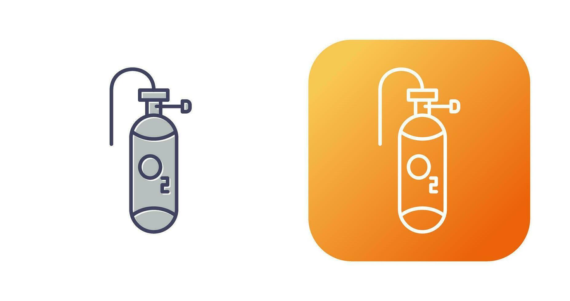 Oxygen Tank Vector Icon