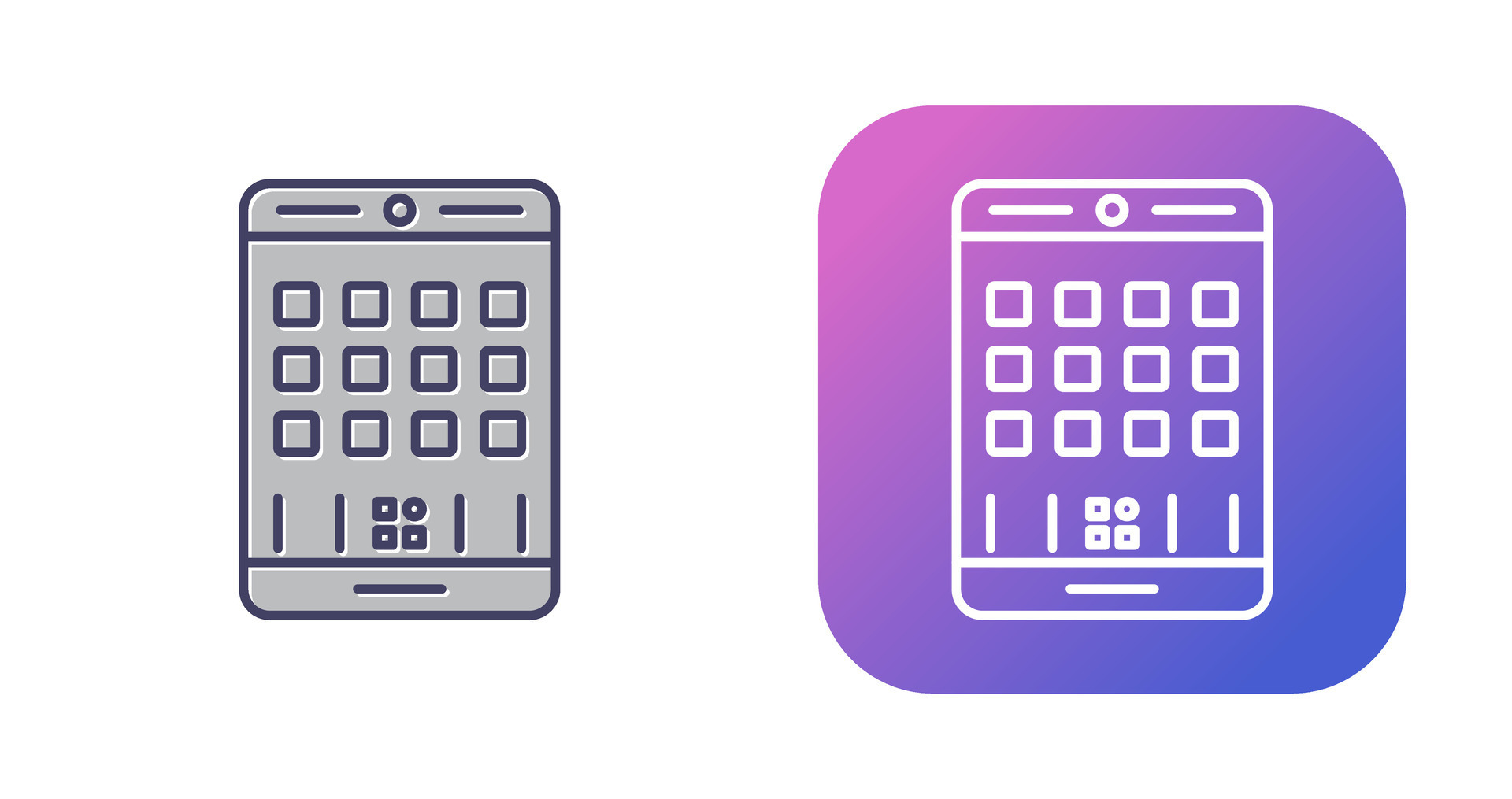 Mobiles App Vector Icon 26652842 Vector Art at Vecteezy