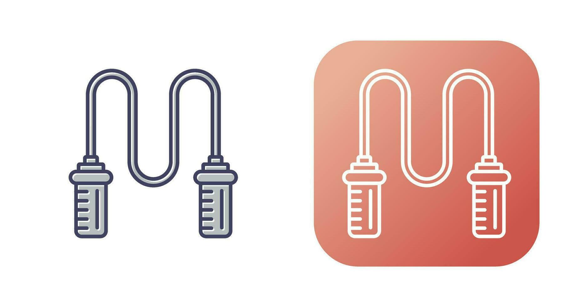 Jumping Rope Vector Icon