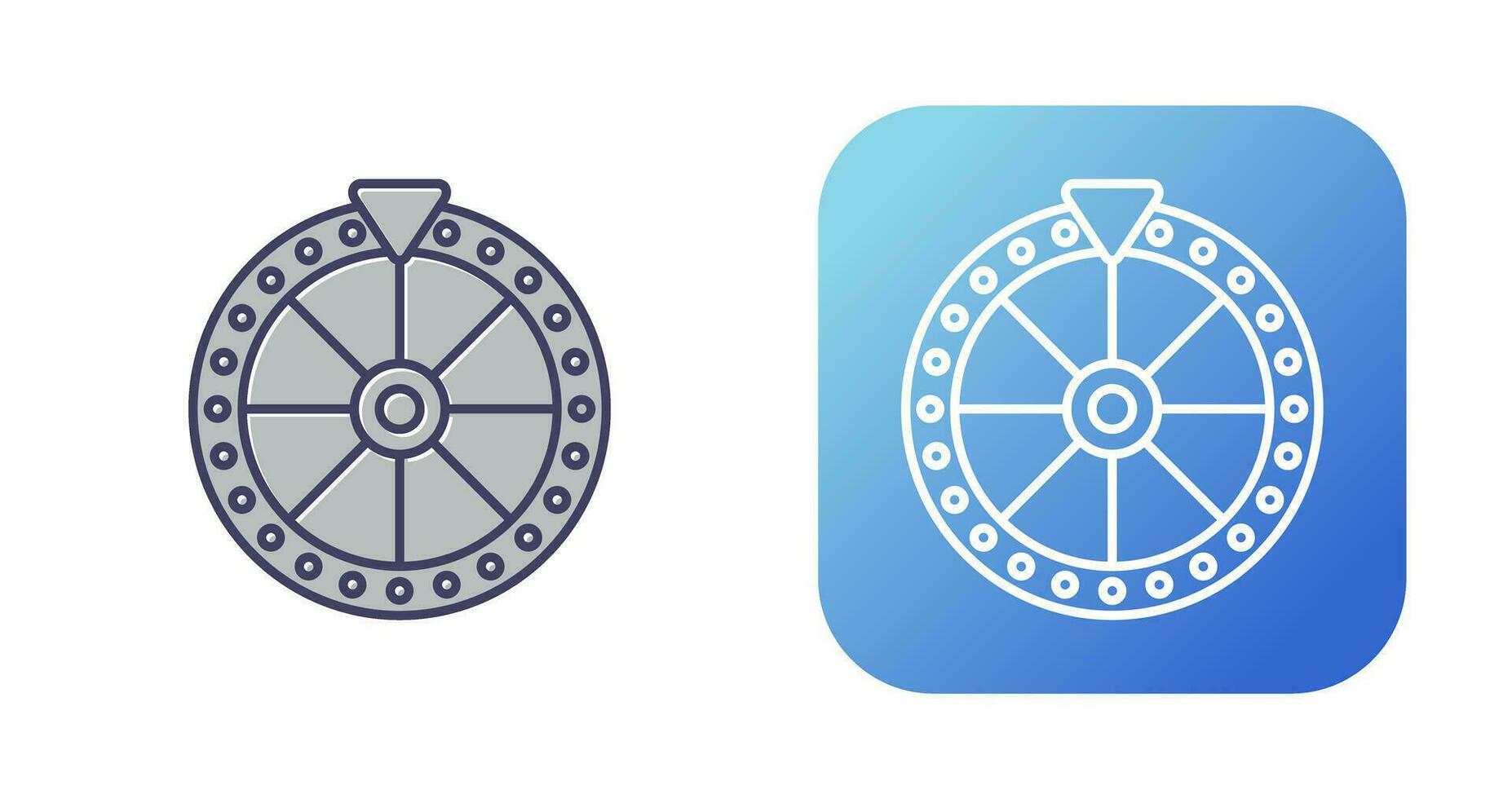 Wheel Of Fortune Vector Icon