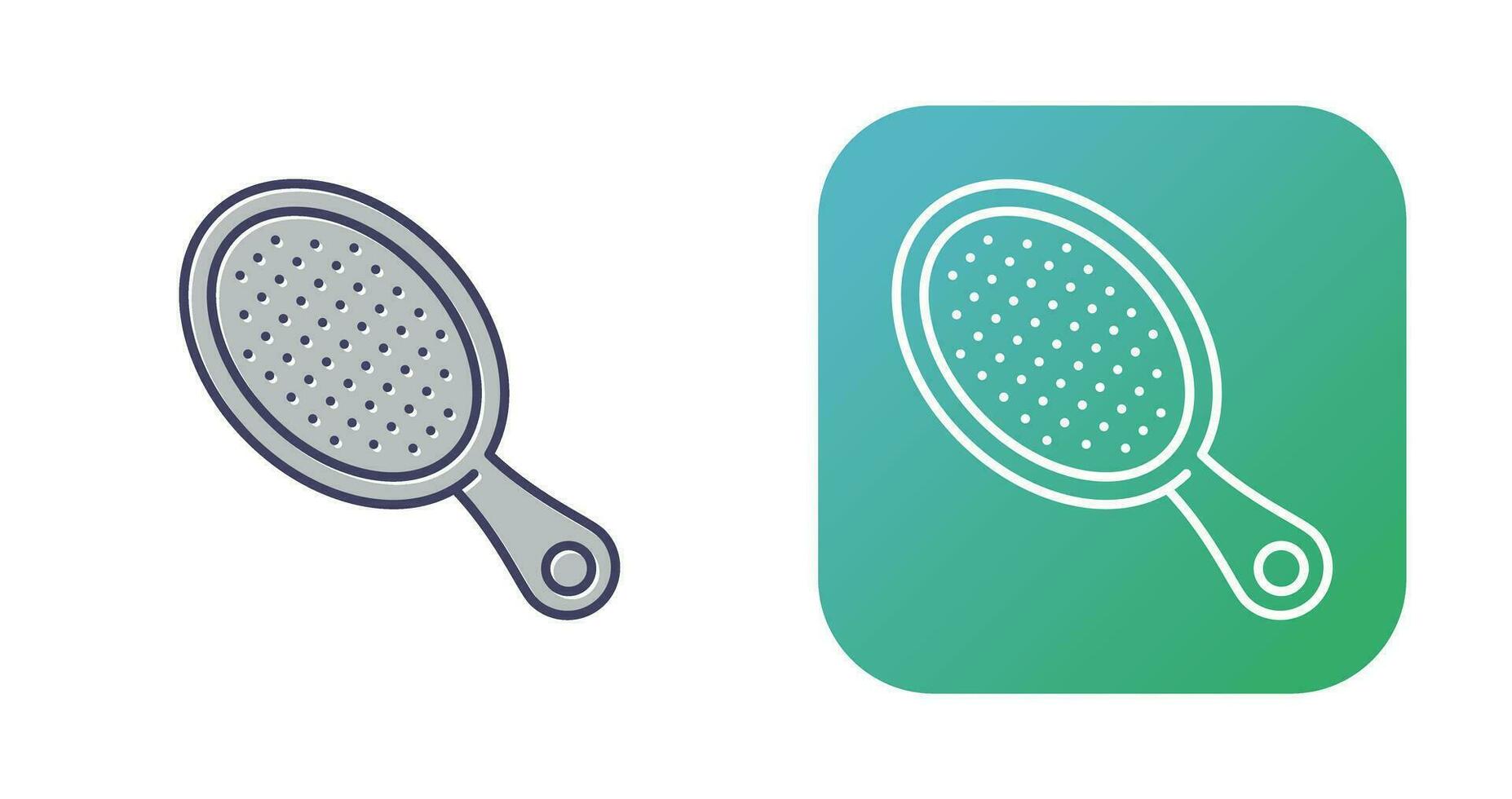 Hair Brush Vector Icon