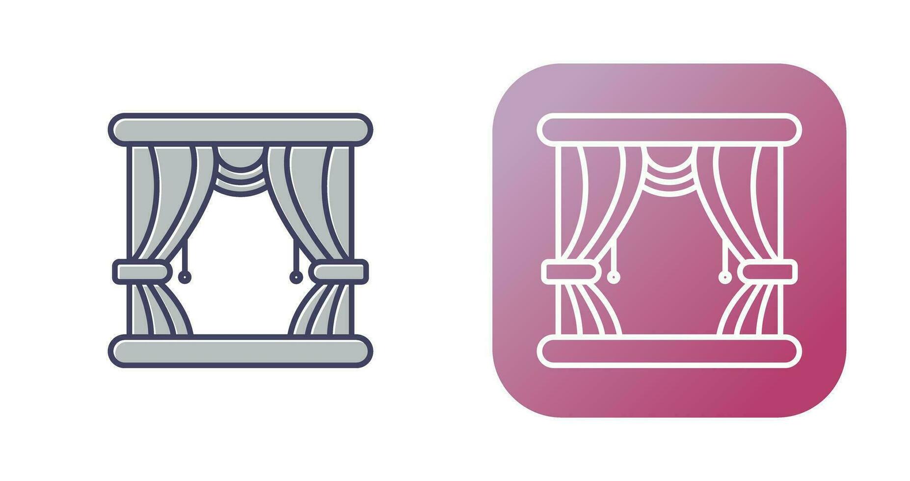 Stage Vector Icon