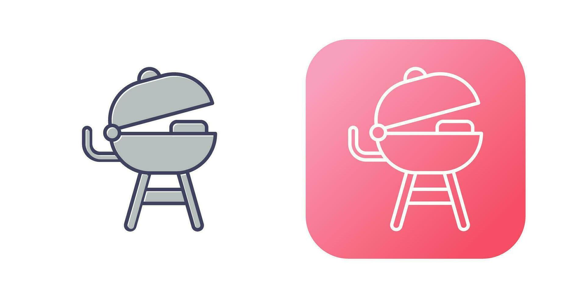 Grilled Vector Icon