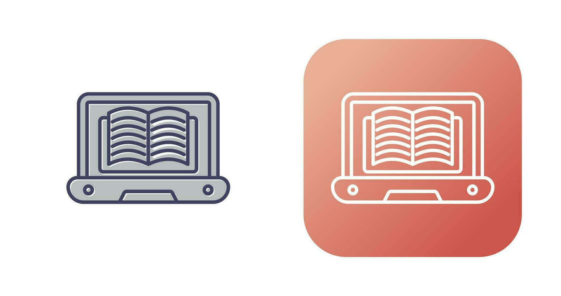 Online Learning Vector Icon