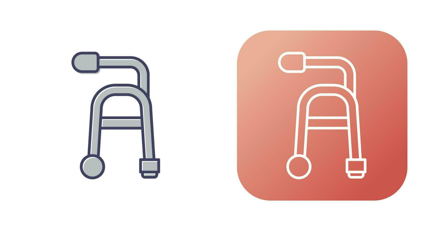 Walker Vector Icon