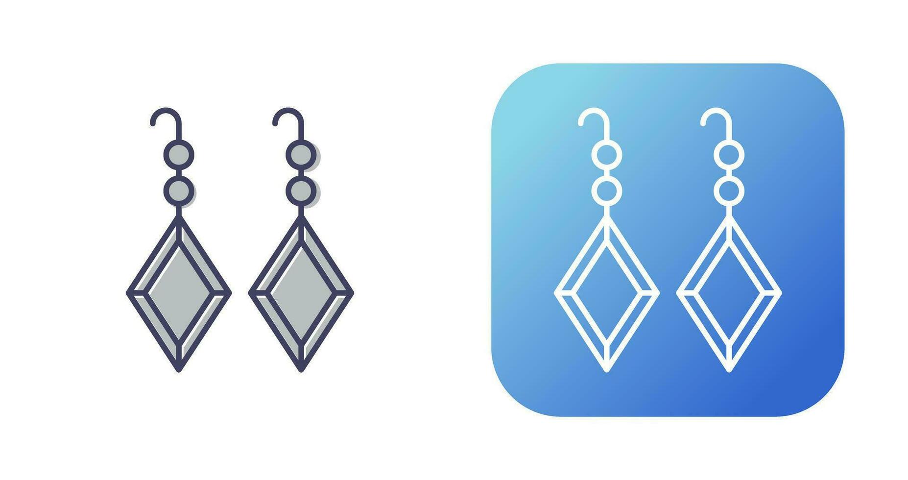 Earrings Vector Icon