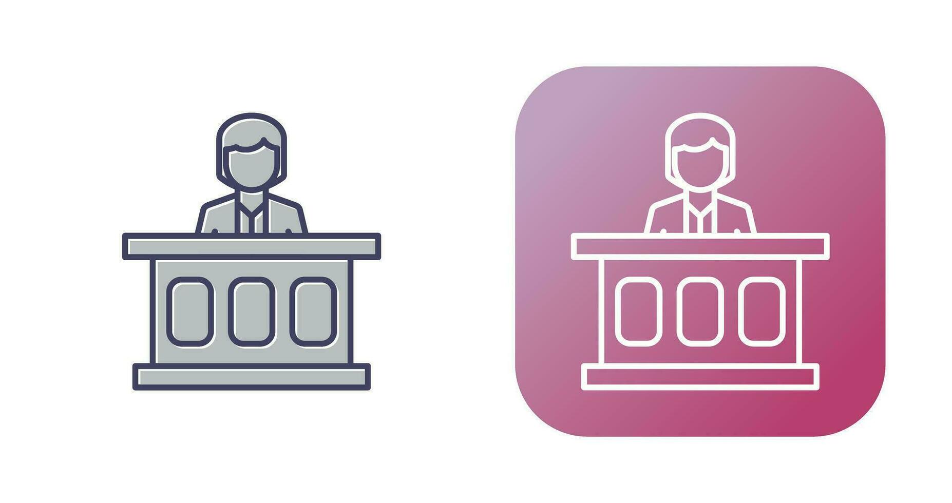Jury Vector Icon