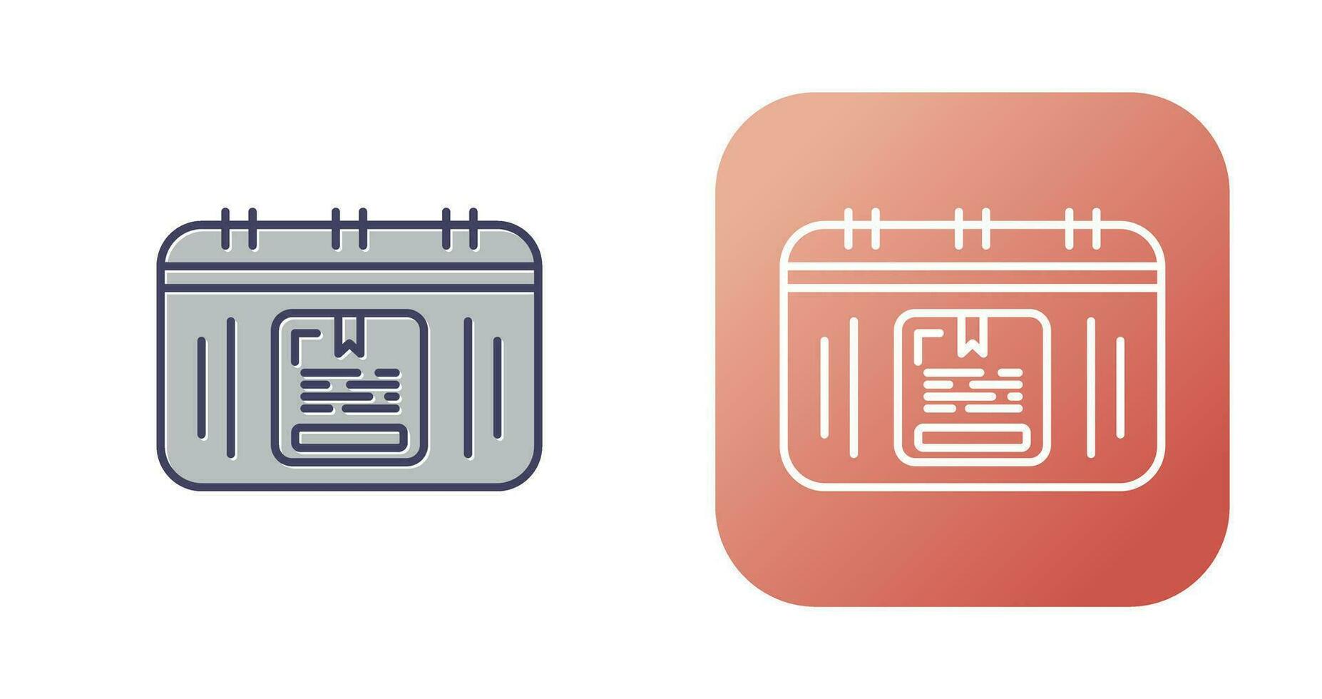 Event Logistics Vector Icon