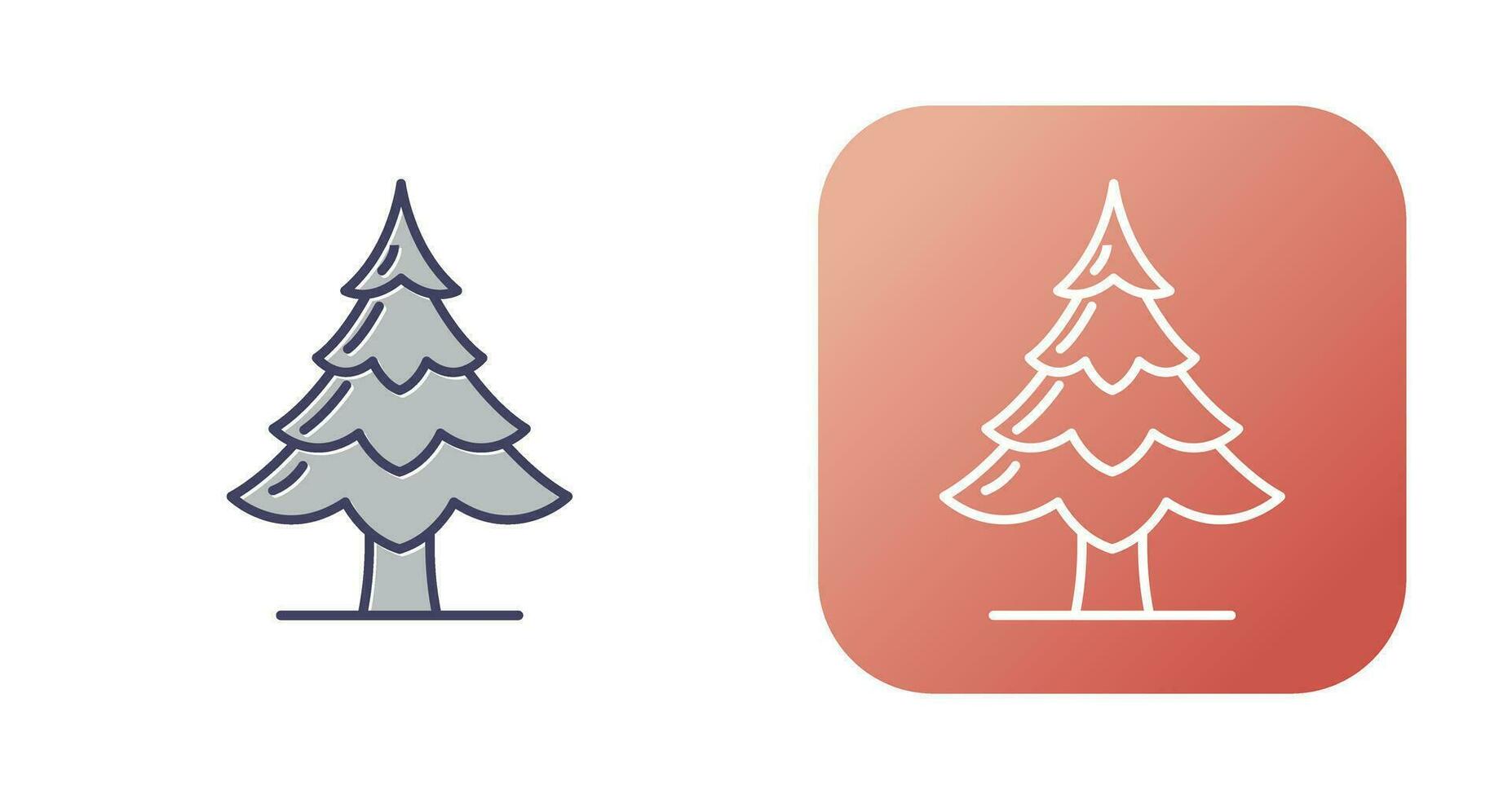 Pine Tree Vector Icon