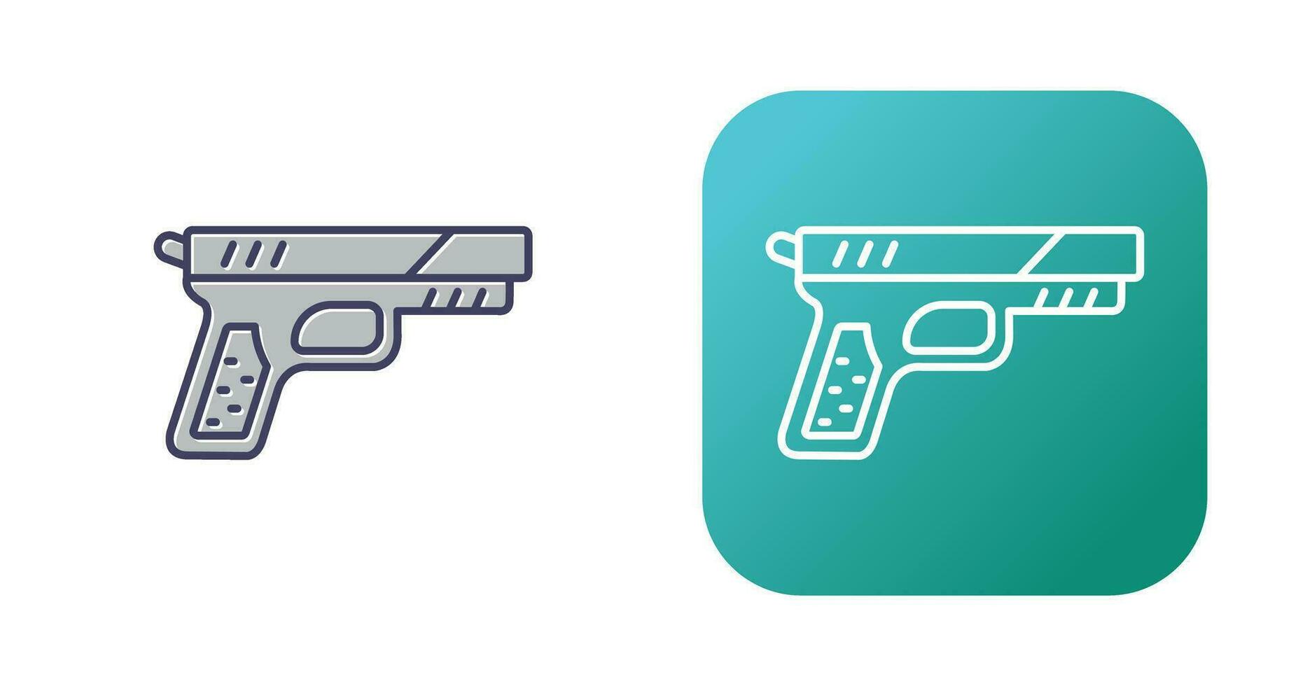 Pistol Vector Icon