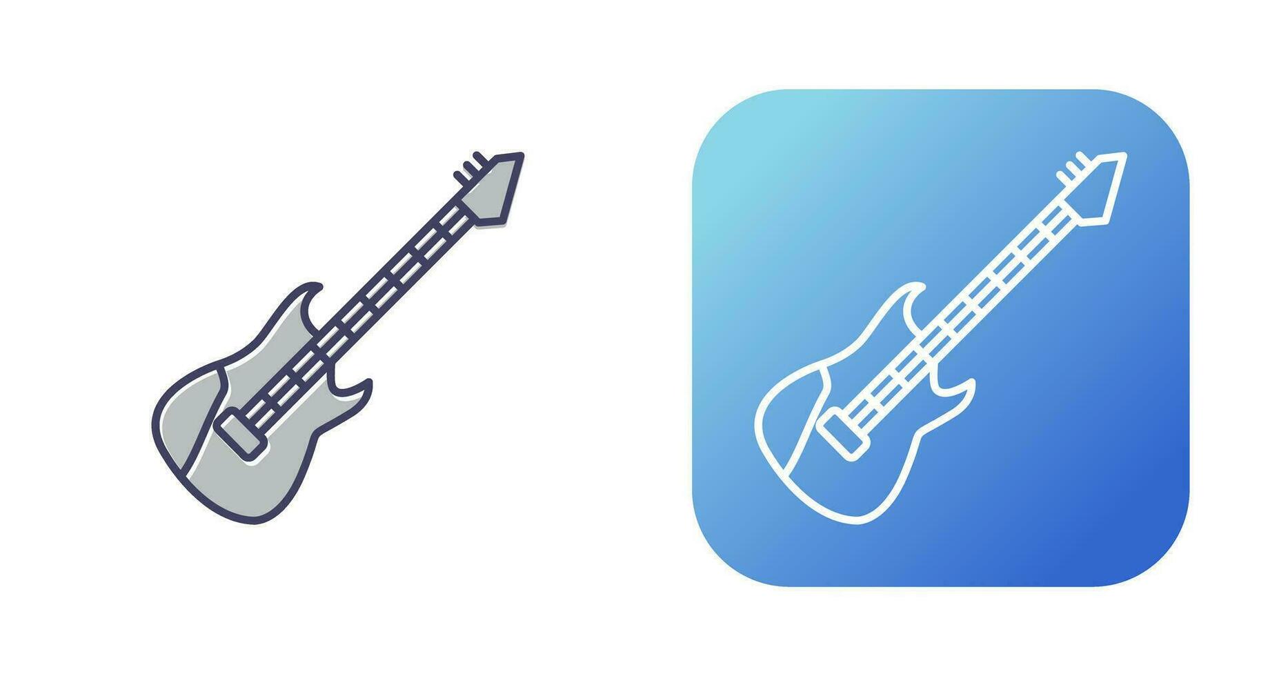 Electric Guitar Vector Icon