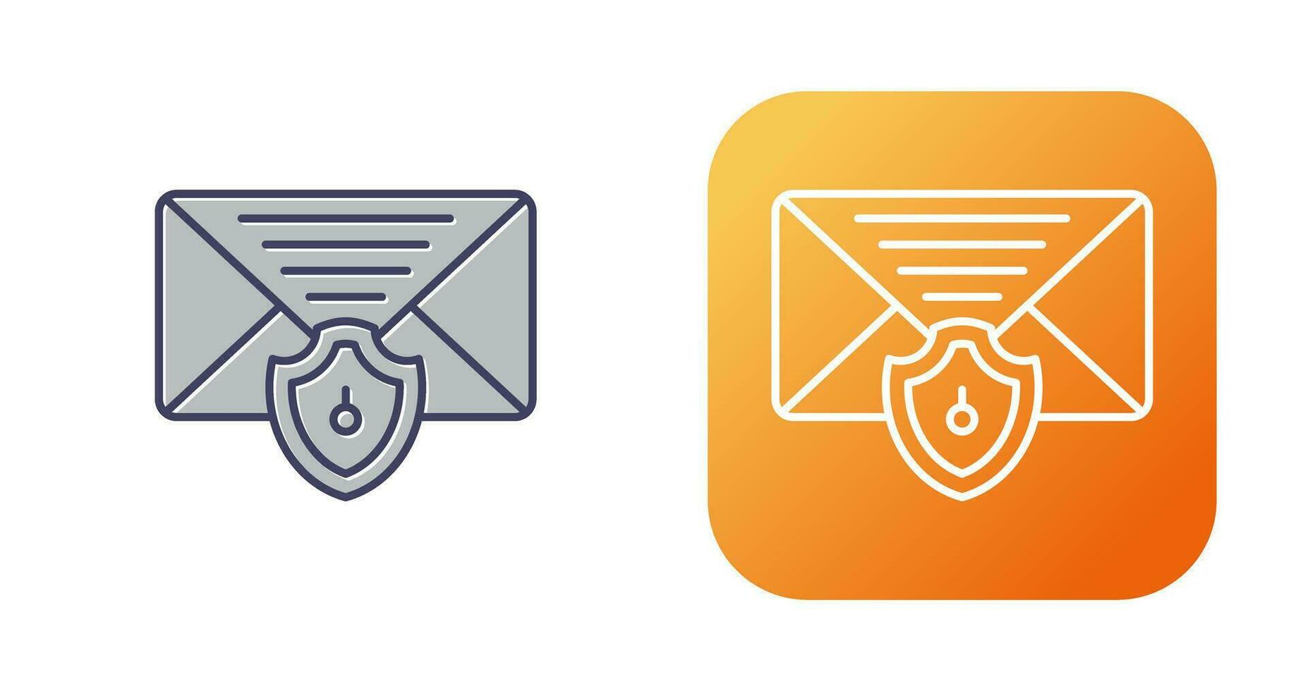 Mail Protection Vector Icon