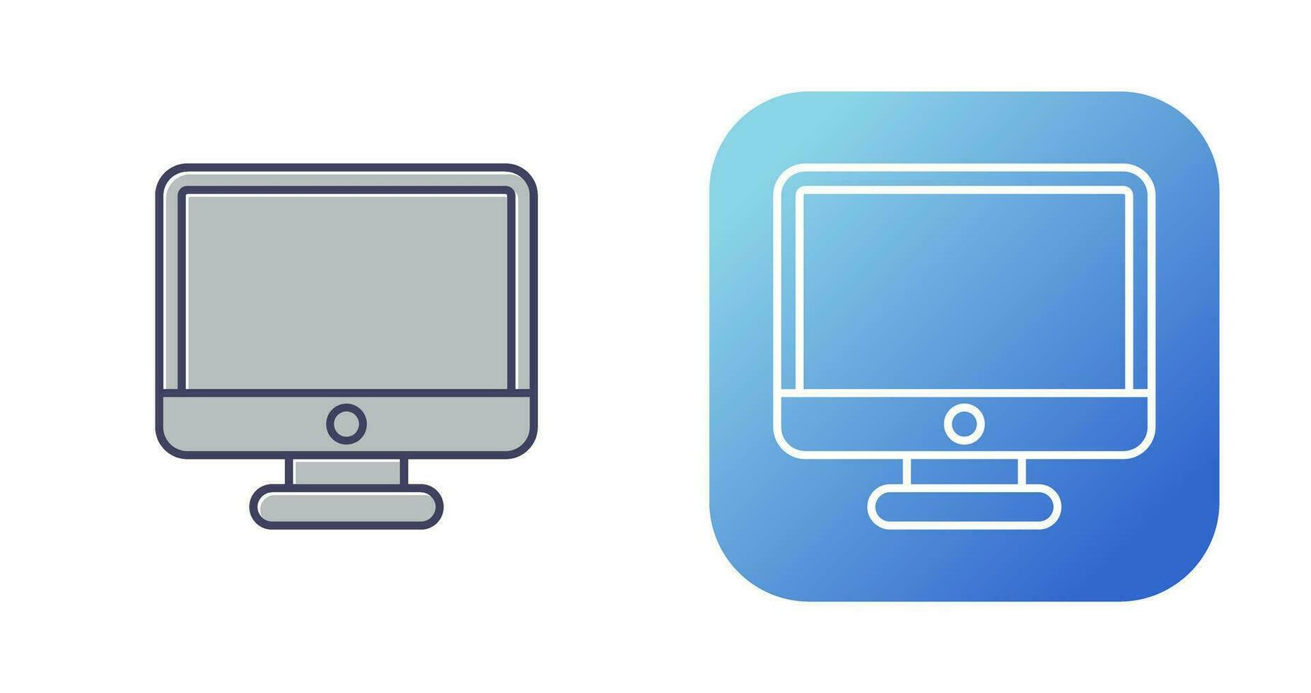 Monitor Vector Icon