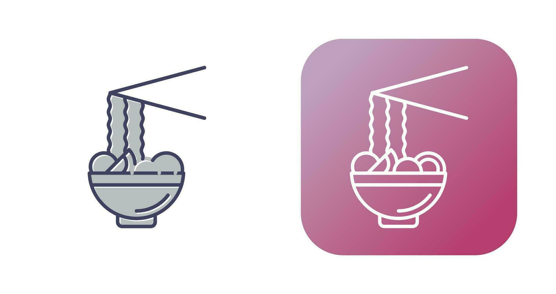 Asian Food Vector Icon
