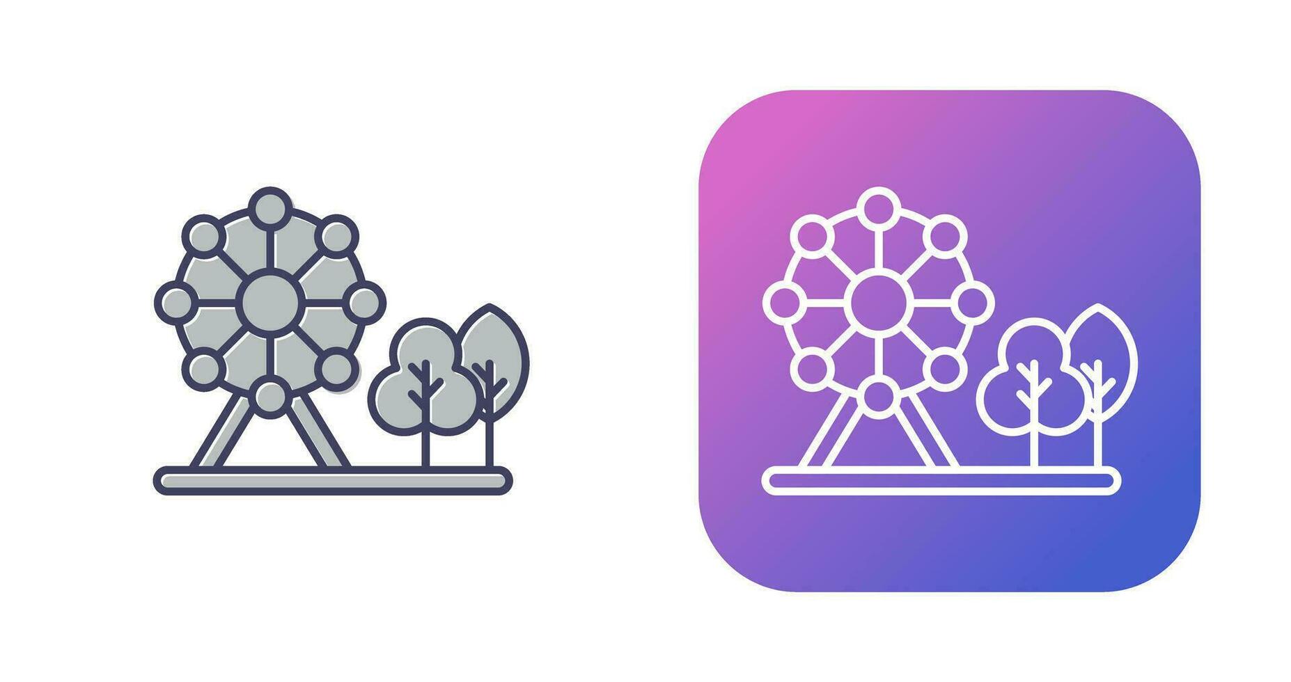 Park Vector Icon