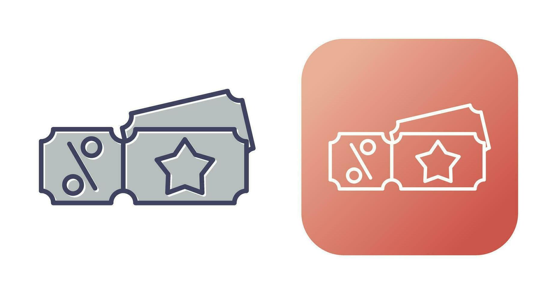 Discount Voucher Vector Icon