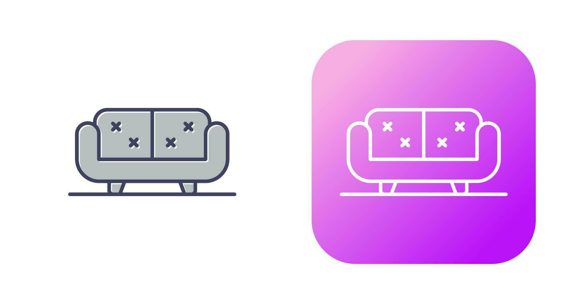Sofa Vector Icon