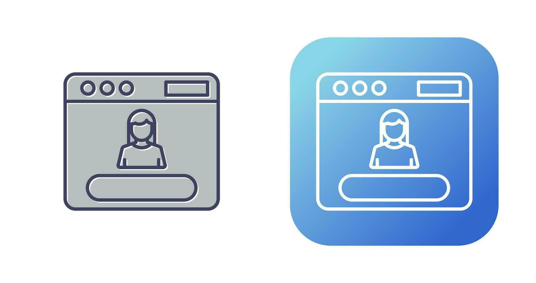 Username Vector Icon