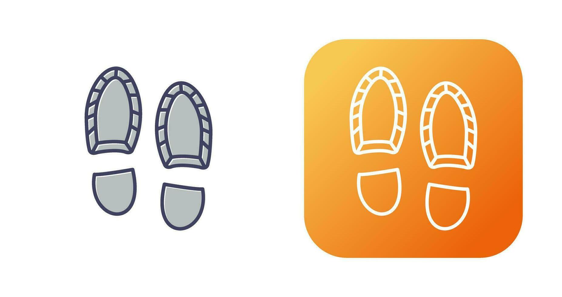 Footprint Vector Icon