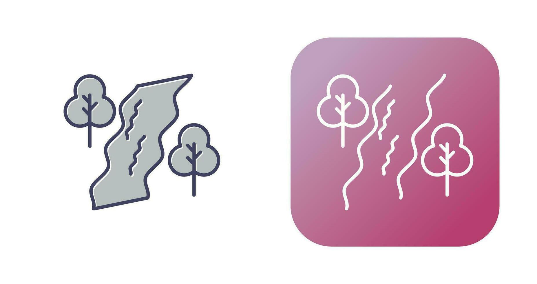 River Vector Icon