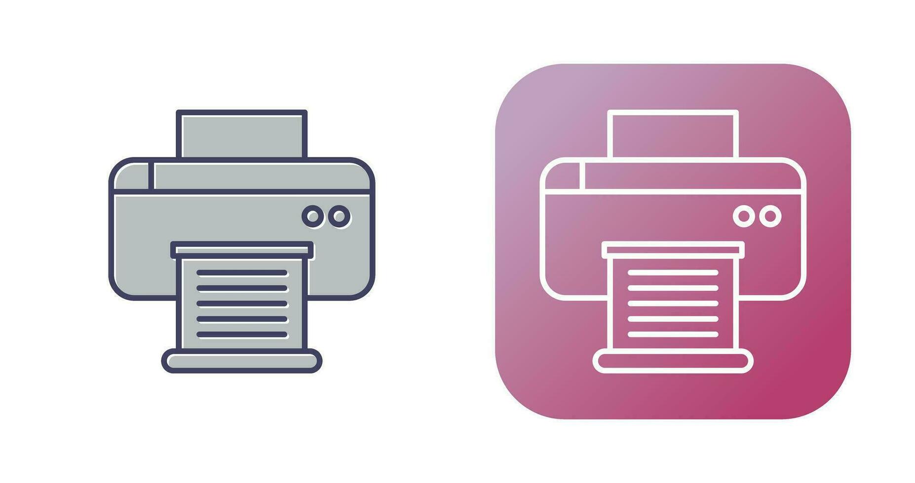 Printer Vector Icon