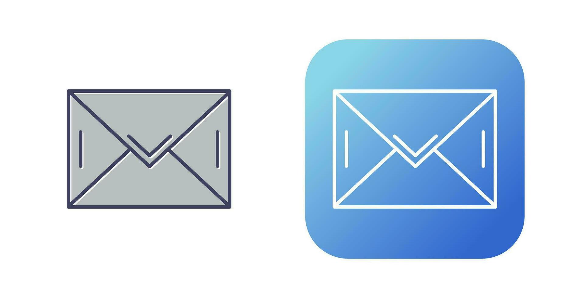 icono de vector de correo