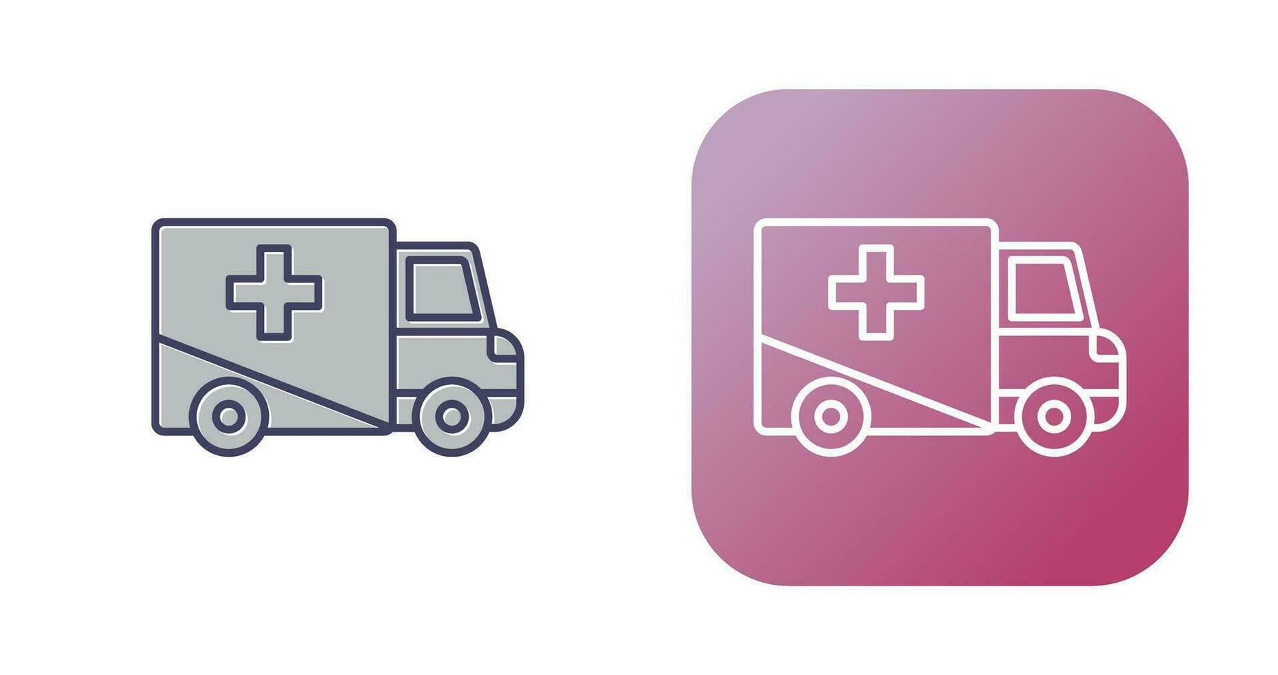 Ambulance Vector Icon