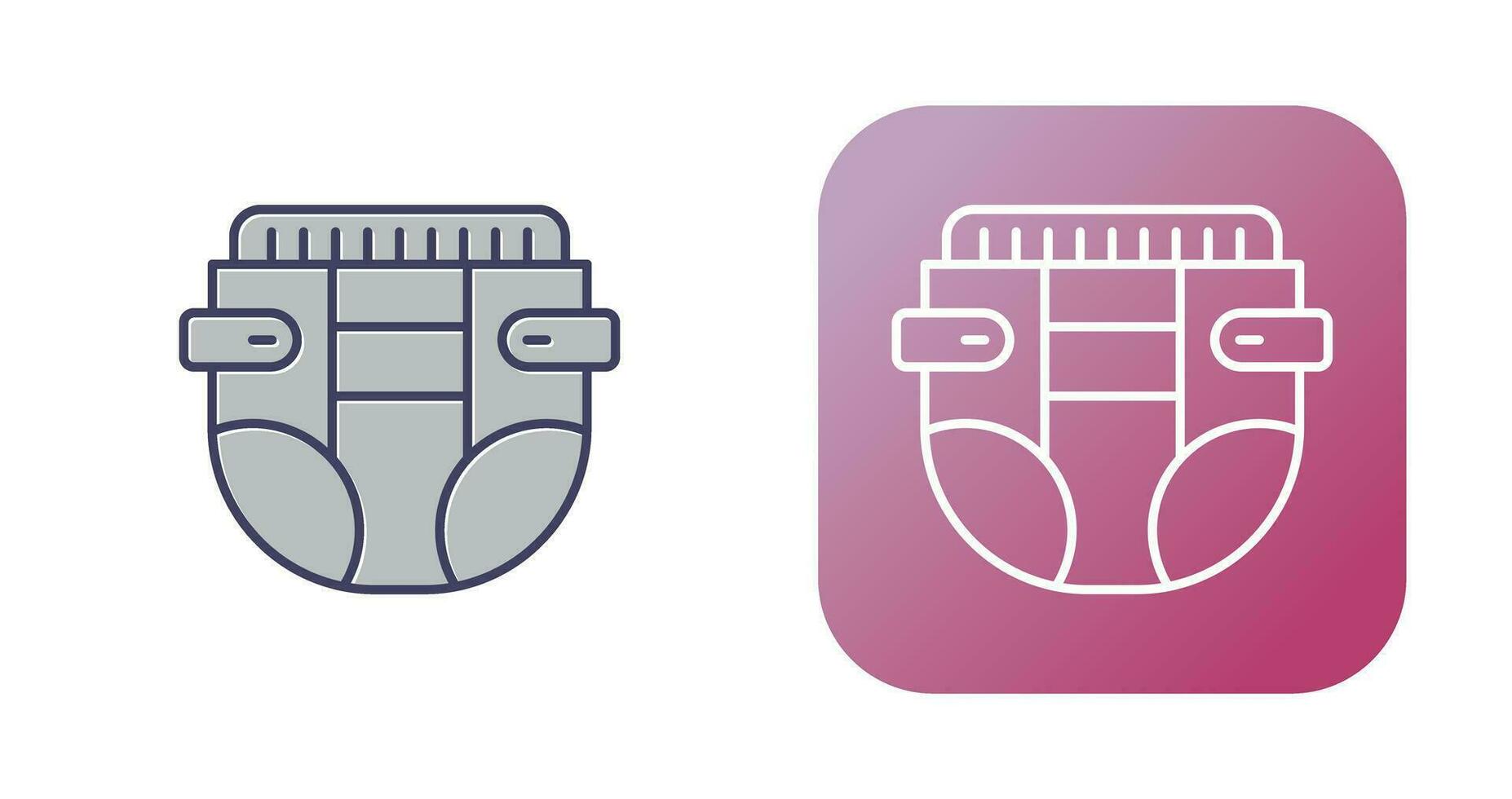 Diaper Vector Icon