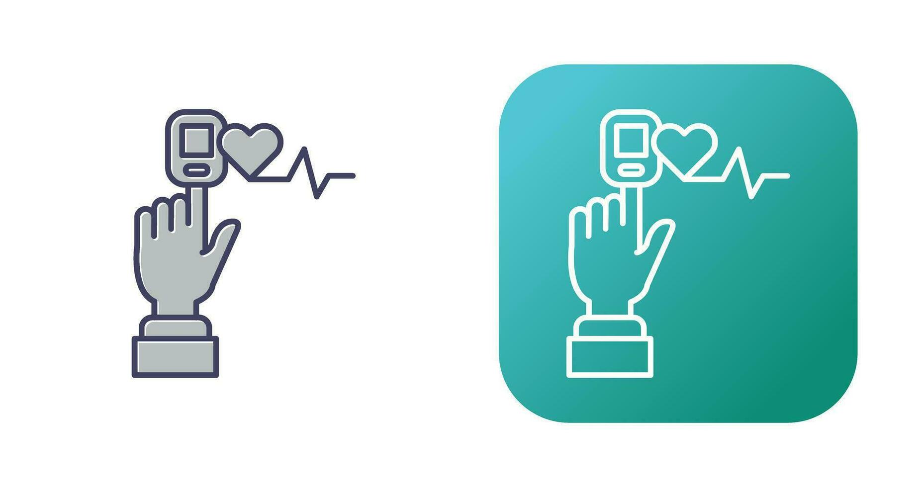 Pulse Oximeter Vector Icon