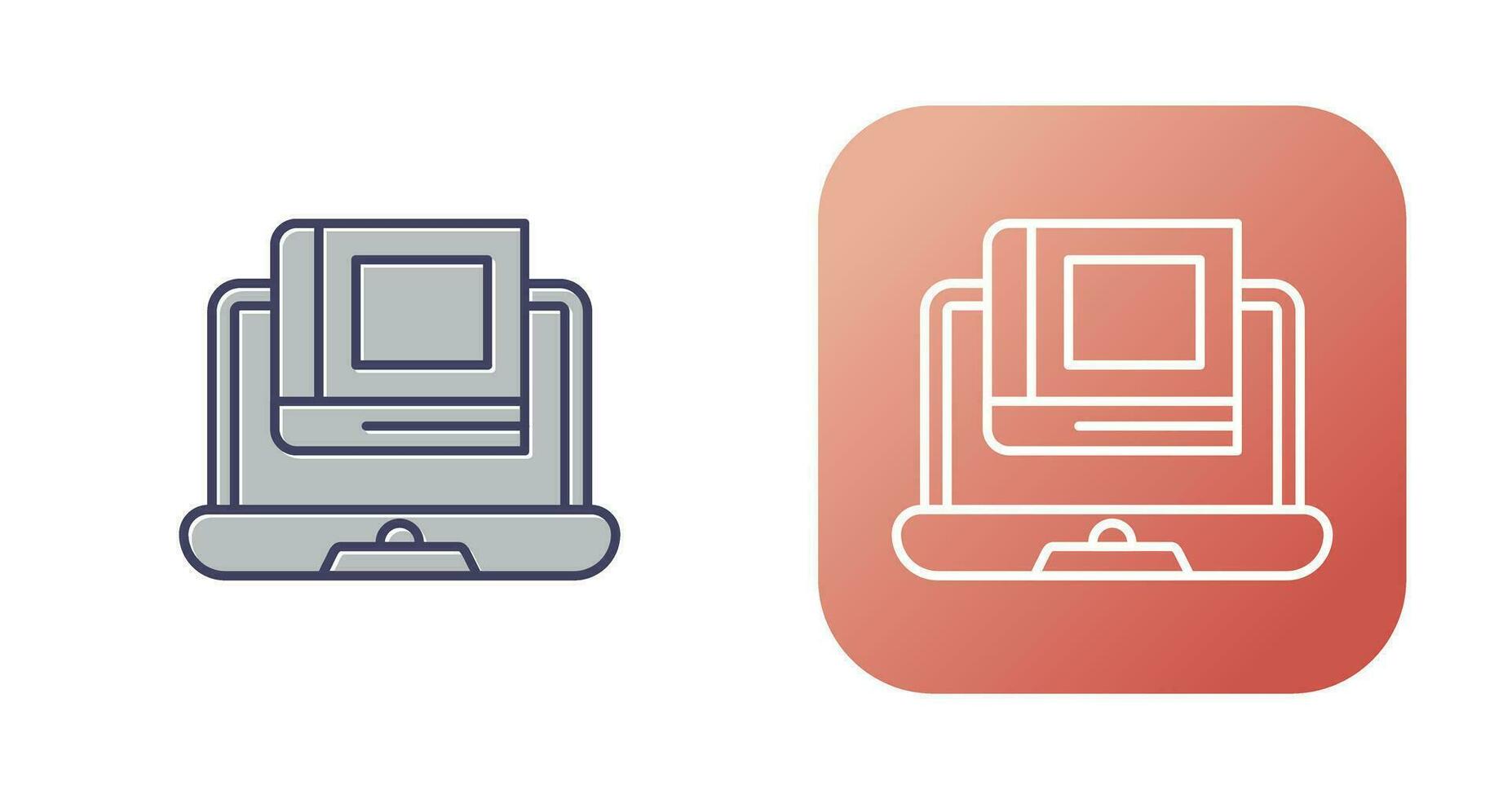 Online Learning Vector Icon