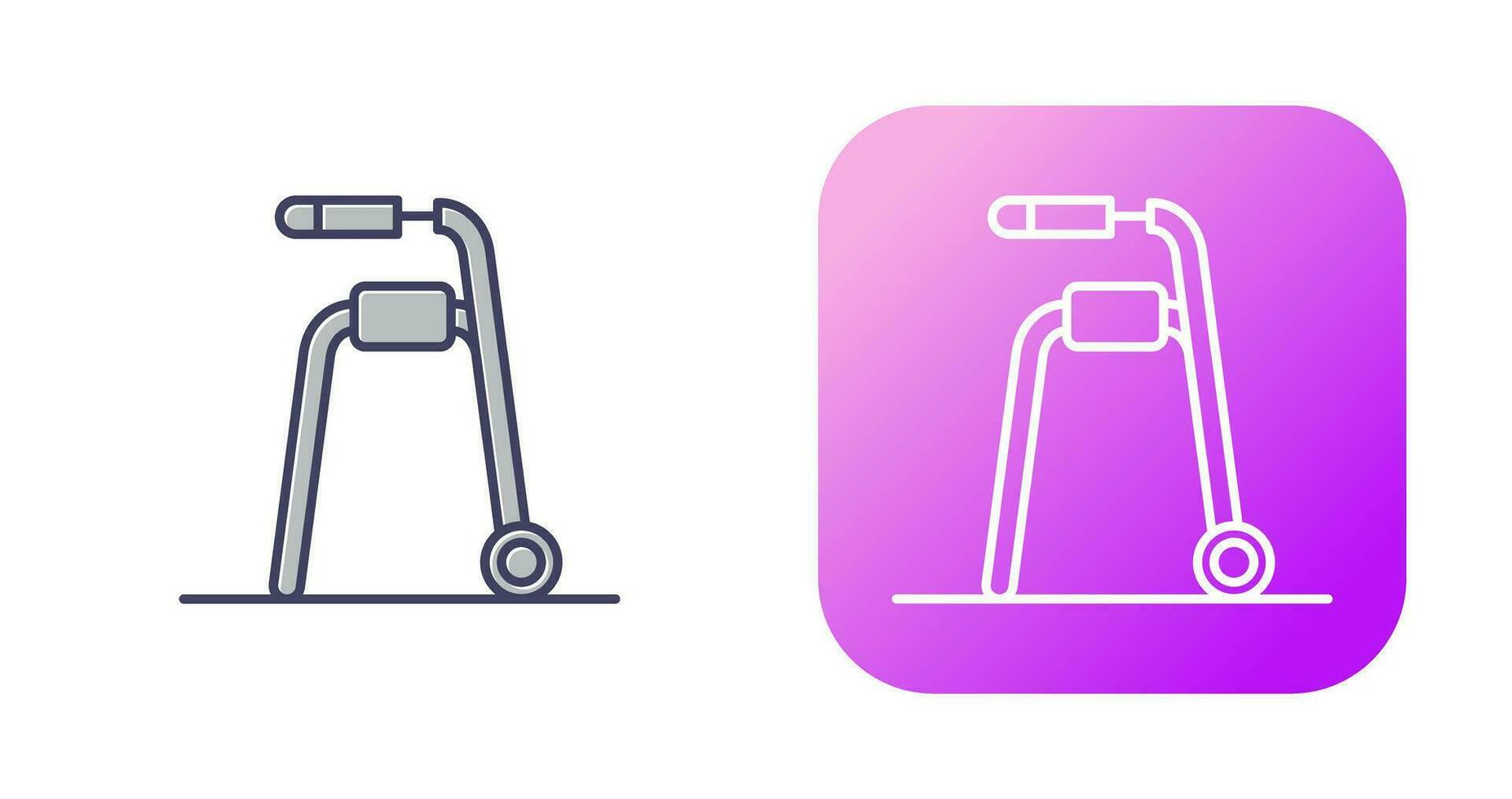 Walker Vector Icon