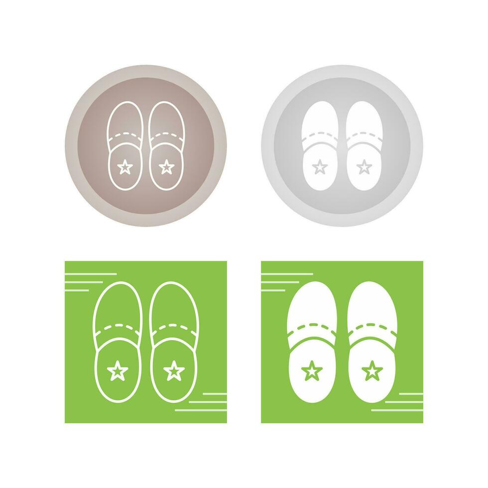 Slippers Vector Icon