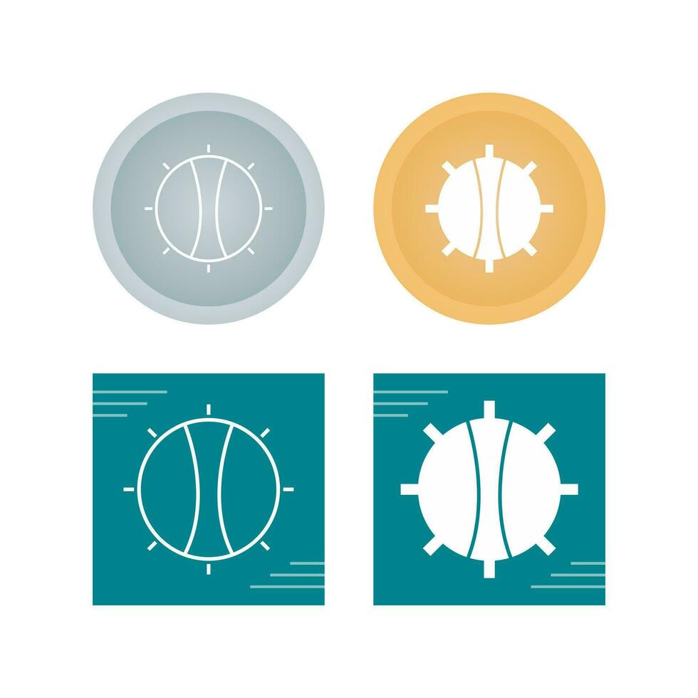 Temperature Knob Vector Icon