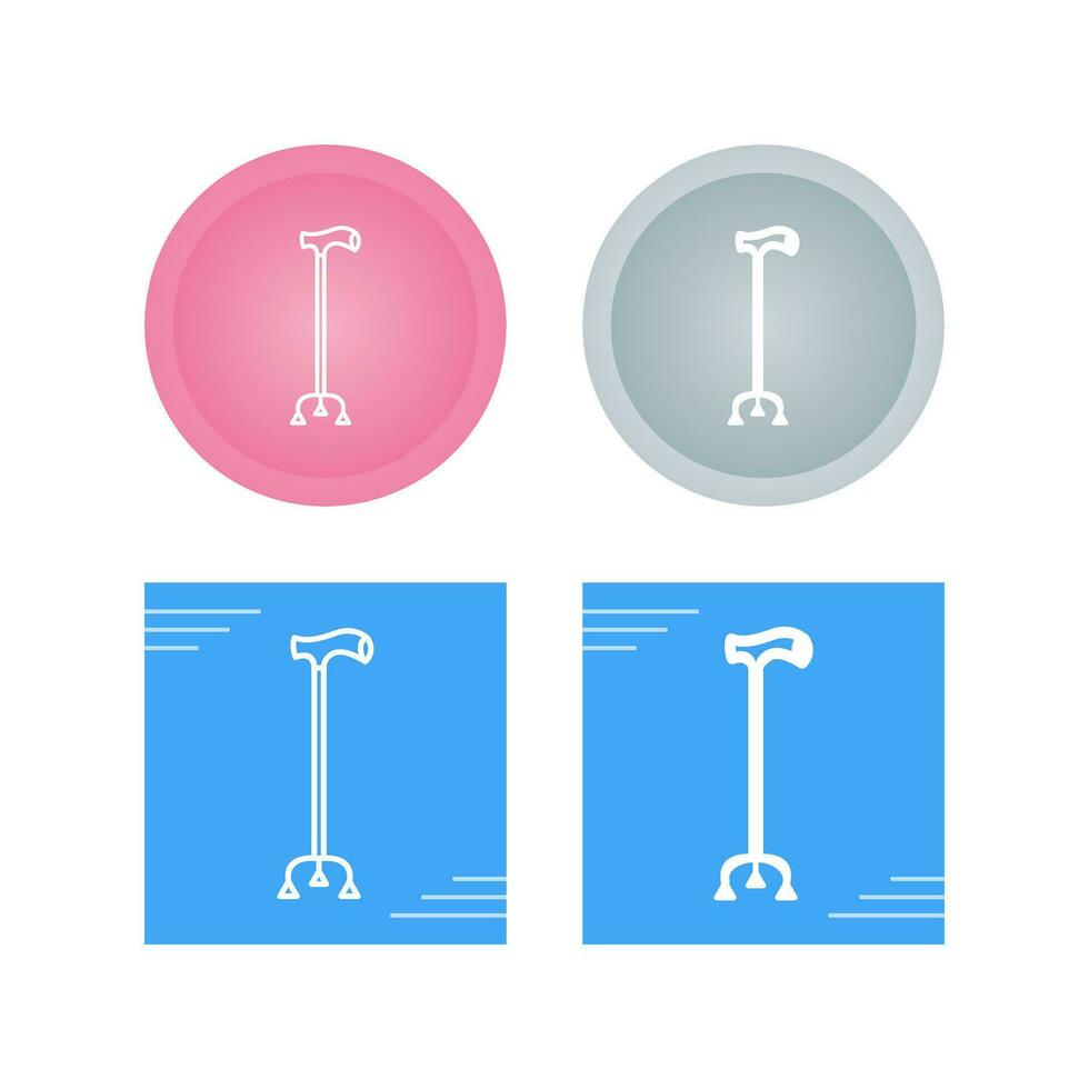 Walking Stick Vector Icon